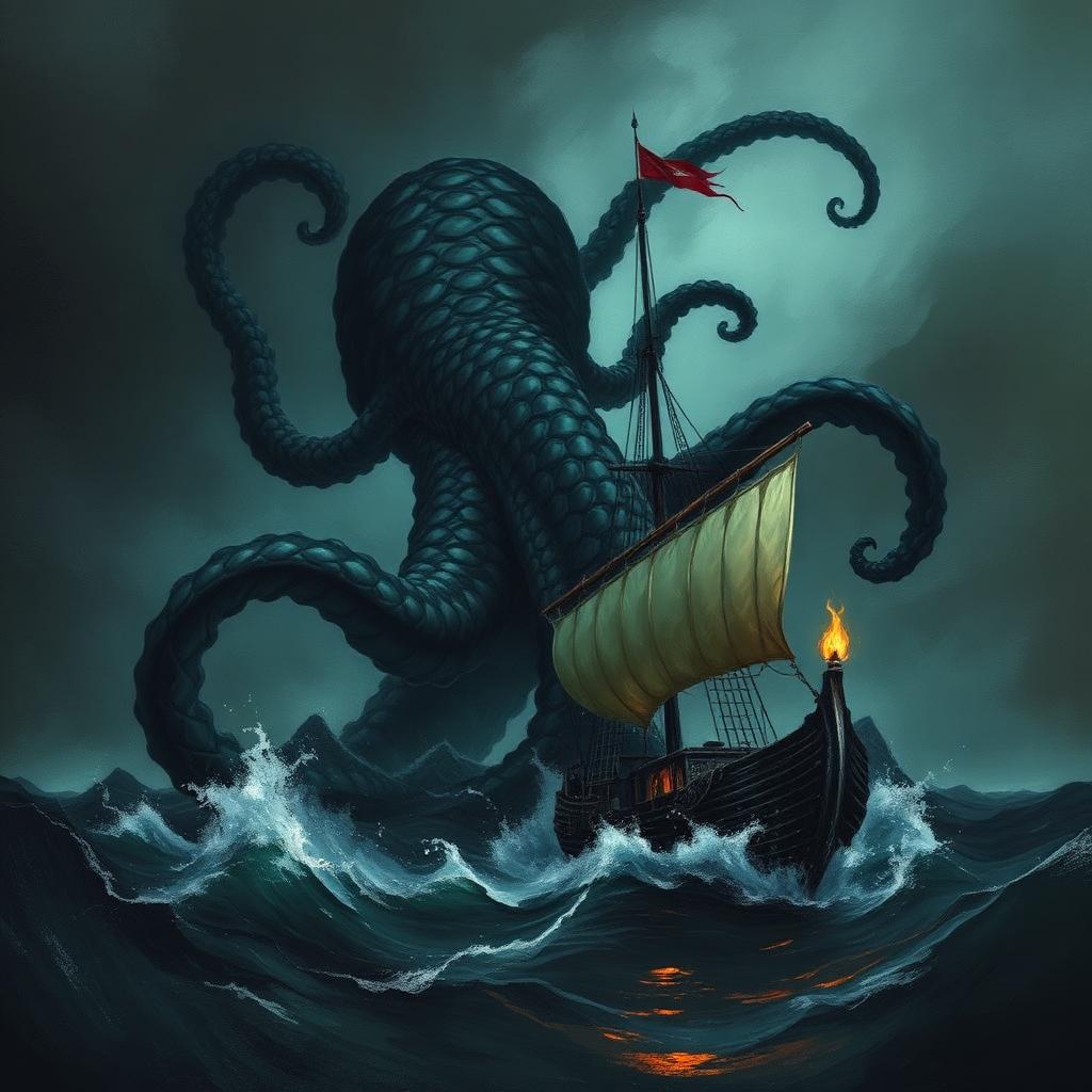 Kraken — Mitología nórdica